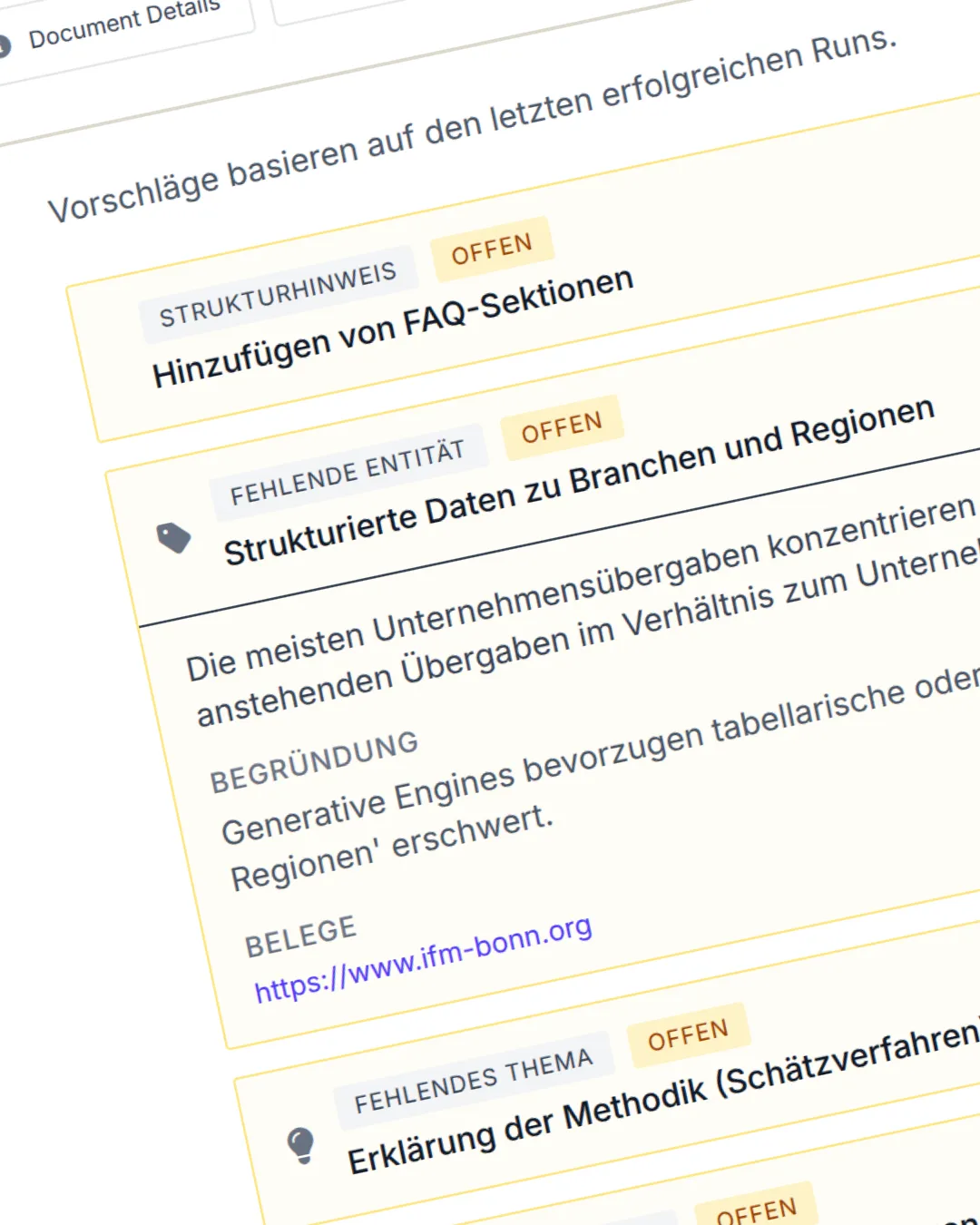 Flexible Web-Integration
